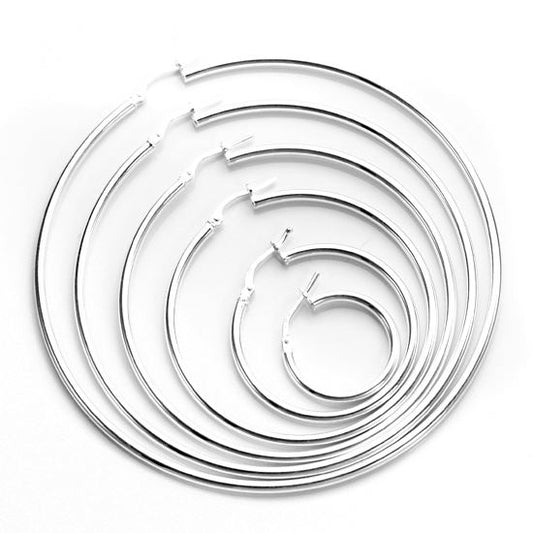 168官方幸运5澳洲结果体彩网&澳洲幸运5体彩官网&168幸运5开奖历史记录&168网澳洲幸运5 sterling silver  2mm Hoop Earrings