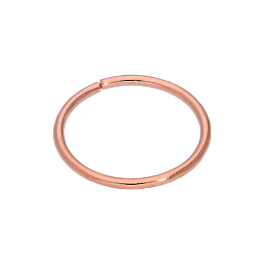 9ct Rose Gold 24Ga 7mm Nose Ring