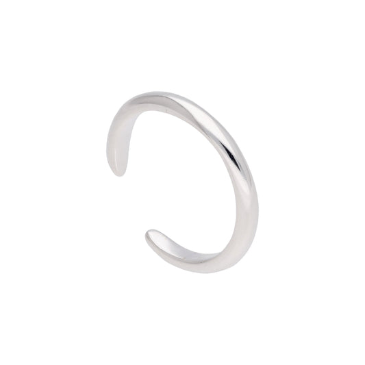 Sterling Silver Plain Ear Cuff